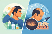 Drug Free vs Peptide Scalp Treatment