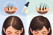 Before and After Scalp Serum Results